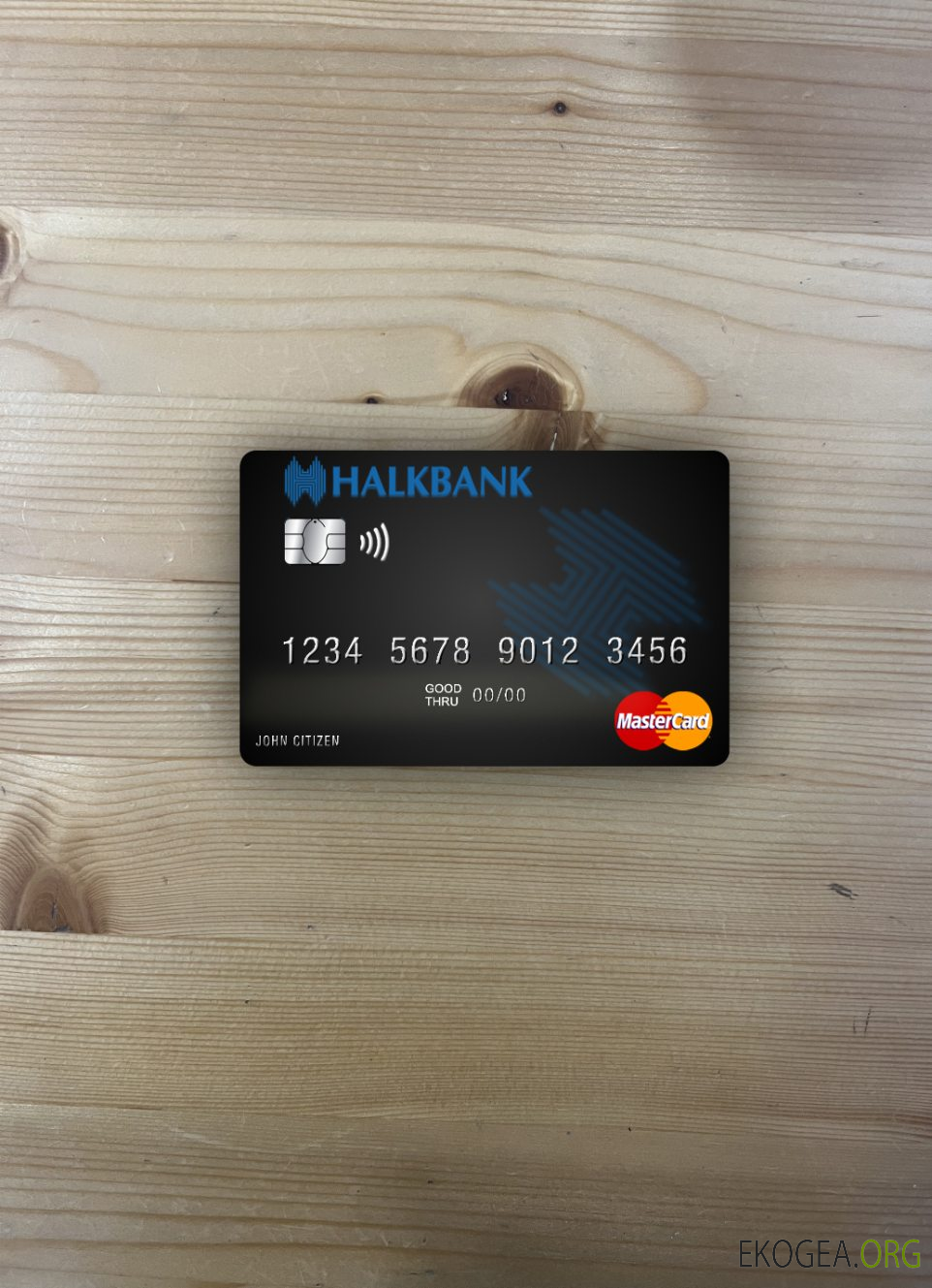 Macédoine Halkbank AD Skopje mastercard photolook recto